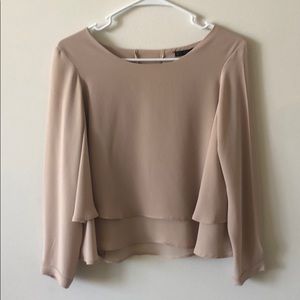 Beautiful chiffon Zara top
